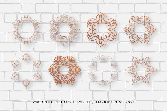 Christmas 3D SVG Frame 696.3