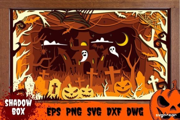 Halloween Layered Box SVG Review