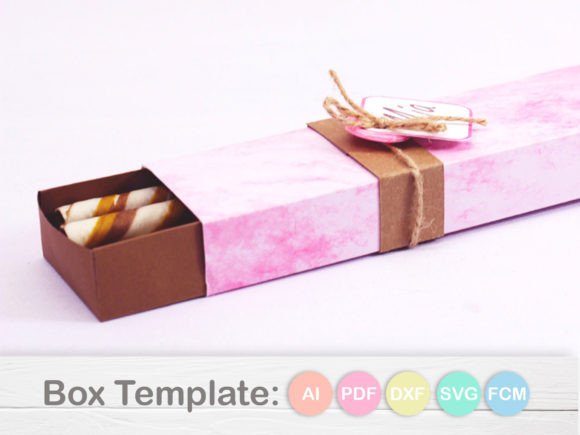 Skinny Slider Box Template - Packaging